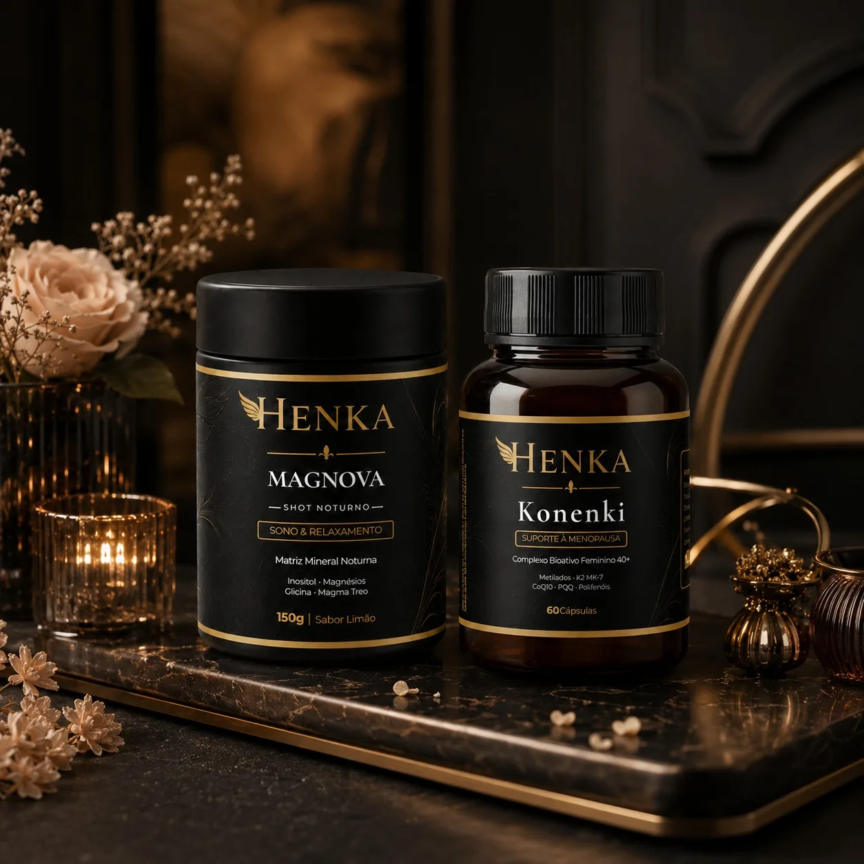 Kit Henka 24H com Magnova e Konenki lado a lado
